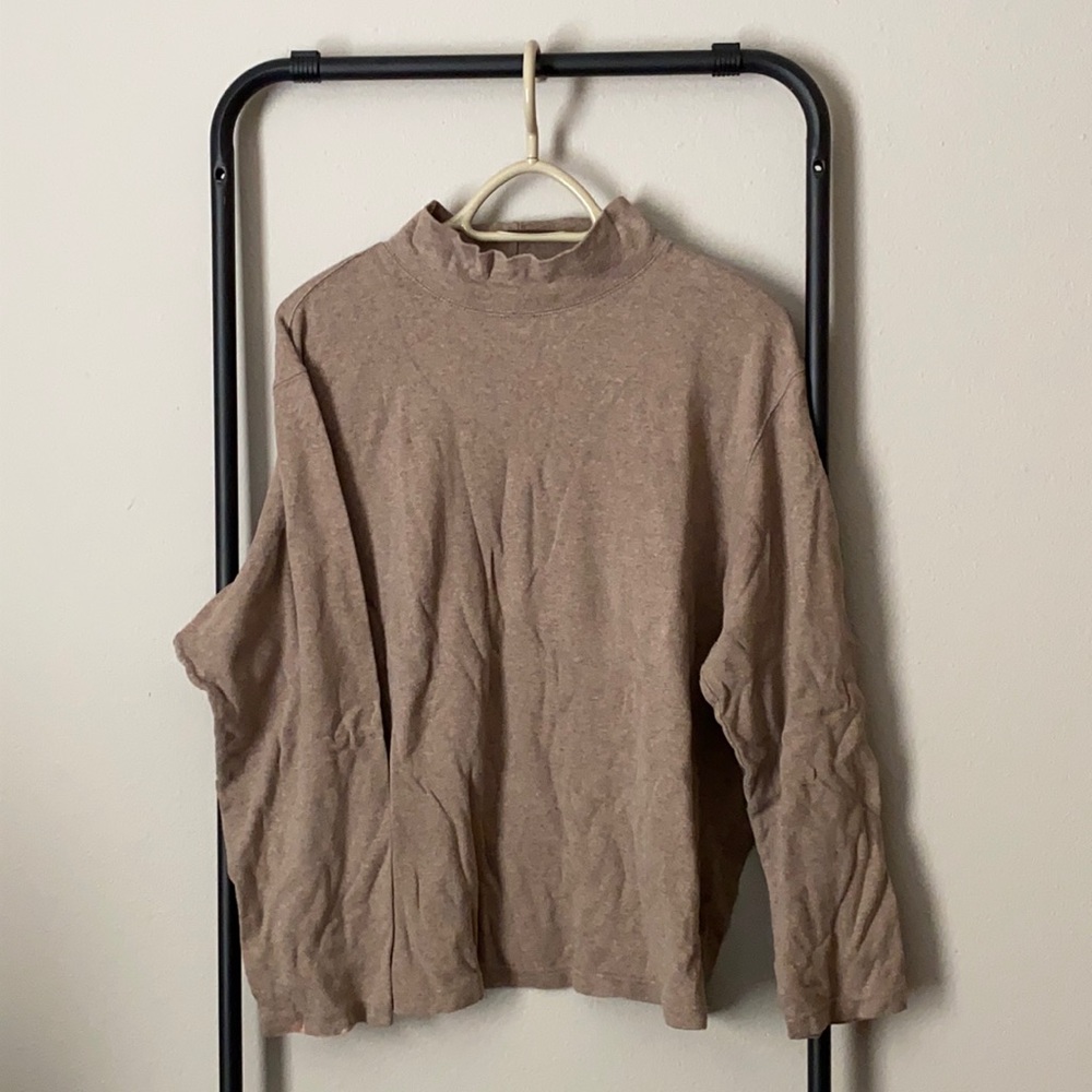 Croft & Barrow Mockneck Long Sleeve